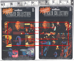 Star Trek Mini Stickers Generations Movie 1994 Collection Set of 2, New ... - £15.94 GBP