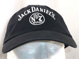 Jack Daniels Old No.7 Black Baseball Cap Adjustable Strap Cotton - $11.40