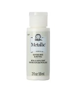 FolkArt, Pearl White, Metallic Acrylic Craft Paint, 2 oz - $5.40