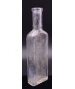Antique Glass Bottle 6&quot; Embossed Tombstone Clear McCormick &amp; Co. Baltimore - €6,36 EUR