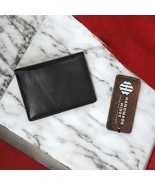 Handmade Black Leather Bifold Wallet – Full-Grain Leather, Durable &amp; Sty... - $121.66 CAD