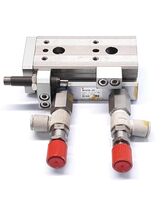 SMC MXQ12L-30 Pneumatic Slide Table Cylinder, 12mm x 30mm Stroke  - $35.60