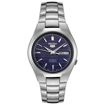 Seiko 5 Automatic 21 Jewels Men&#39;s Watch Blue Dial SNK603K1 - $147.51