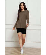 Basic Bae Full Size Round Neck Long Sleeve Top - £24.88 GBP