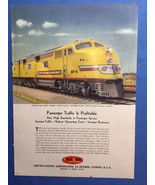 Electro-Motive Corporation Brochure Pamphlet Color Multiple Trains RARE ... - $39.58