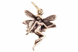 Mini Elf Pendant – Bronze Lucky Charm with Magical Design - $190.17 MXN