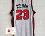 Michael Jordan Signed Autographed #23 Chicago Bulls NBA White Jersey With COA - $686.40