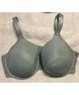 Plus Wm. Size 40DD Soma Lt. Turquoise Aqua Support Full Coverage Rib Lac... - $33.23 CAD