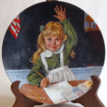 VINTAGE Reco Knowles Plate Learning Is Fun By John McClelland 1986 Colorful  - £7.43 GBP