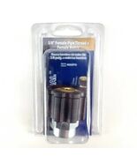 Apache 3/8" Female Pipe Thread x Female Metric. Convert to Female New - $11.45
