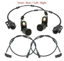 4x ABS Wheel Speed Sensor &amp; Connector Front Rear For ML320 ML430 ML500 M... - $48.00