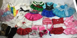 Build A Bear BAB Workshop Girl Clothes Lot Dress Shirt Shorts Shoes Lot#3 - £31.54 GBP