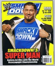 ORIGINAL Vintage August 2005 Smack Down Magazine Batista - £15.50 GBP