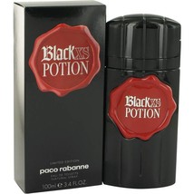 Paco Rabanne Black Xs Potion Cologne 3.4 Oz Eau De Toilette Spray - £159.64 GBP