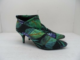 MIA Women&#39;s Heeled Ankle Bootie Multi Floral Size 8.5M - £22.50 GBP