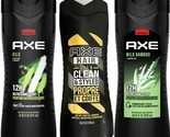 AXE  Body Wash Variety Pack - Kilo Refreshing - Gold Clean - Wild Bamboo... - $49.49