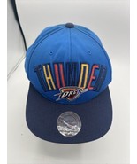 OKLAHOMA CITY OKC THUNDER NBA Blue MITCHELL & NESS SNAPBACK CAP / HAT - £9.16 GBP