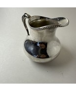 Barbour Silver Co Quadruple Plate Plain Creamer Bead Edge  2414 - $40.73 CAD