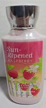 Bath &amp; Body Works Sun Ripened Raspberry Body Lotion 8 oz - £12.56 GBP