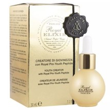 PERLIER Royal Elixir Youth Creator with Royal Pro-Youth Peptide 1 oz New... - $1,013.56 MXN