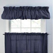 Stacey Balloon Valance Navy 60&quot; x 15&quot; - £11.38 GBP