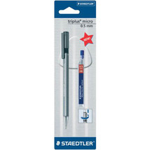Staedtler Triplus Micro HB Mechanical Pencil &amp; Leads 0.5mm - £26.19 GBP