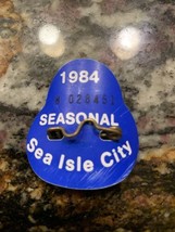 1984 Sea Isle City NJ Seasonal Beach Tag - £24.38 GBP
