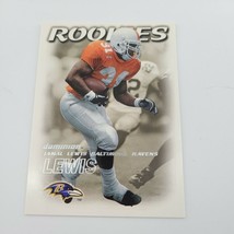 2000 Fleer Skybox Jamal Lewis #221 Rookie Baltimore Ravens Football Card - £1.56 GBP