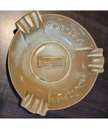 Frankoma Pottery Can-Tex Industries Ashtray in Prairie Green - $28.47 CAD