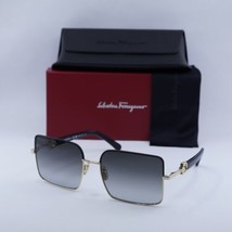 Salvatore Ferragamo SF302SL 703 Gold/Black/Grey Gradient 60-18-140 Sunglasses... - $199.22