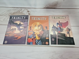 DC Trinity Batman Superman Wonder Woman  1, 2 &amp; 3 Set TBP Graphic Novel Lot - £4.69 GBP