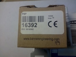 (NIB) BANNER 16392 POWER BLOCK (PBP) / WIRING TERMINAL/ INPUT 10-30VDC - £13.26 GBP