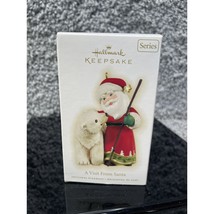 Hallmark Keepsake Ornaments A Visit From Santa Christmas Tree Ornament 2009 - £11.25 GBP