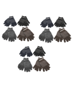 12 Pair Men&#39;s Knit Warm Winter Gloves Wholesale lot One Size Fits Most A... - $33.83 CAD