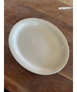 ITI China White Oval Restaurant Platter 9x11.5 Country Core - $15.45 CAD