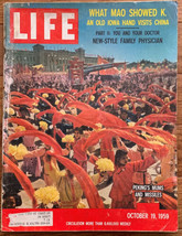 Life Magazine, October 19, 1959 - Krushchev in China, Mao Peking - $10.00