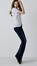 Vigoss Women&#39;s Jeans Boot Cut Stretch Junior Size 5 X 33 NWT - £39.42 GBP