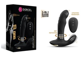 P-JOY DOUBLE ACTION PROSTATE VIBRATING RECHARGEABLE REMOTE CONTROL BUTT ... - $87.11