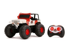 Jada Jurassic World Park Jeep Wrangler Remote Control R/C Land &amp; Water 4x4 NEW - £23.19 GBP