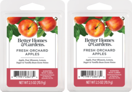 Better Homes and Gardens Scented Wax Cubes 2.5oz 2-Pack (Fresh Orchard A... - £9.37 GBP