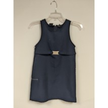 French Toast Uniform Jumper Dress Girls Navy Blue With Buckle Detail - Size 8 - $9.96