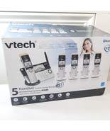 New VTech 5 Handset Phone answering System IS8151-5 Bluetooth telephone ... - $1,425.51 MXN