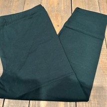 Zenana Women’s Premium Cotton High Waisted Forest Green Capri Leggings S... - $399.57 MXN