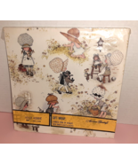 Vtg Holly Hobbie American Greetings Gift Wrap NEW 2 Sheets 1.64ft x 2.41ft Early - $7.92