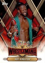 *2019 Topps Wwe Road To Wrestle Mania 35 Roster #WM35 Kofi Kingston - £1.24 GBP