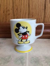 Vtg Mickey Mouse Disneyland Walt Disney World Made In Japan Yellow &amp; Whi... - £17.17 GBP