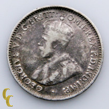 1921 Australie 3 Pence Pièce de Monnaie (XF) Extra Fin État Km #24 - €33,22 EUR