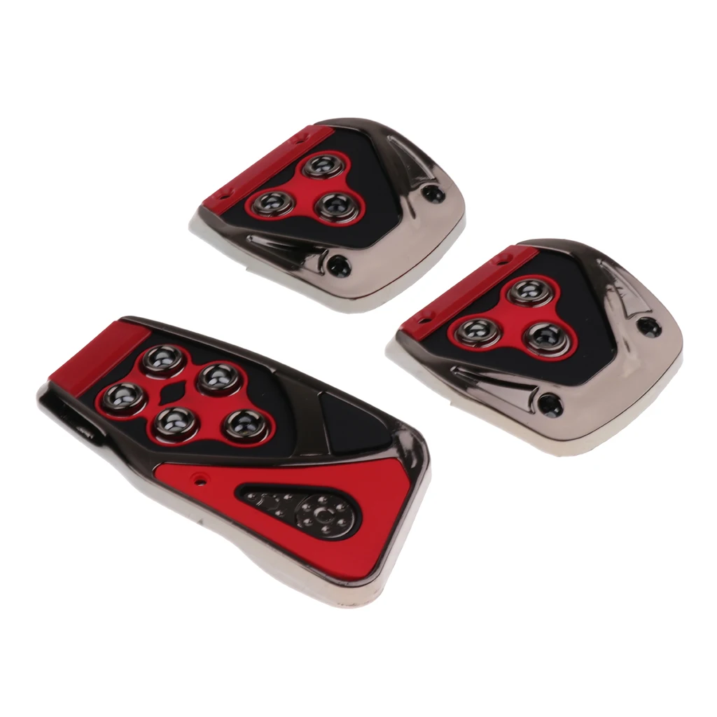 Universal Non-Slip Accelerator Brake Clutch Foot Pedals Pads Covers for MT Man - £16.35 GBP