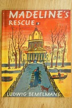 HB Book Madeline&#39;s Rescue Pictorial Cover Ludwig Bemelmans 2002 Edition - £10.24 GBP