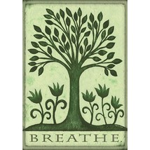 Toland Home Garden 108084 Breathe Tree Flag 28x40 Inch Double Sided for Outdoor  - £25.30 GBP